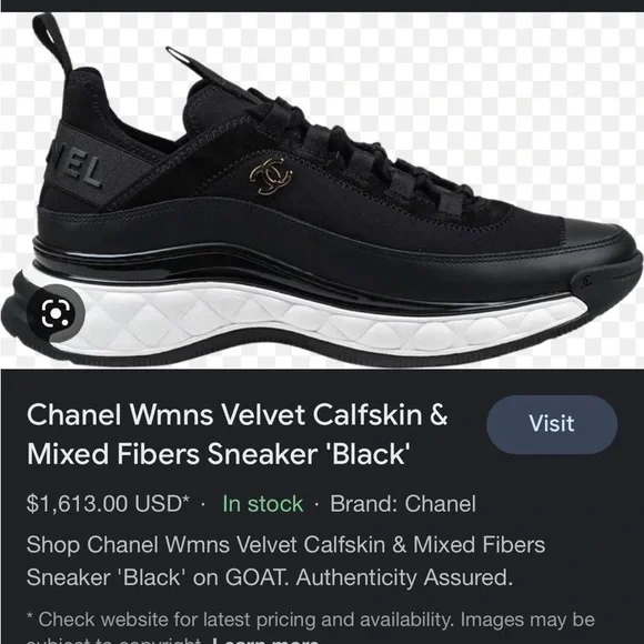 CHANEL Black Athletic Shoes - Picture 11 of 14